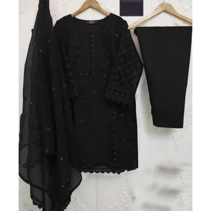 3pc Suit For Women Stitched/ Embroidered 3 pc Suit For Women/Girls