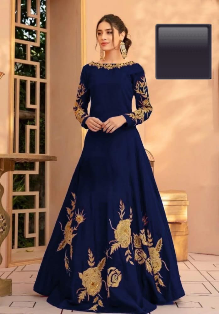 Heavy Embroidery Neck Line ,  Sleeves & Bottom 😍