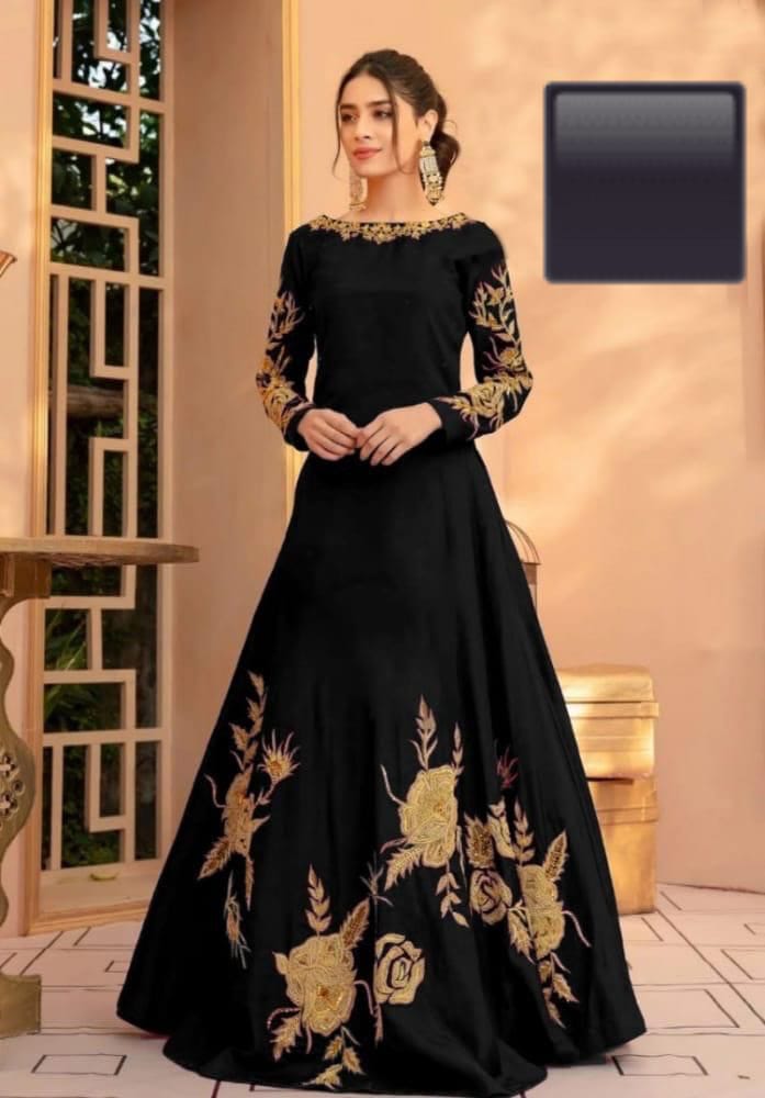 Heavy Embroidery Neck Line ,  Sleeves & Bottom 😍