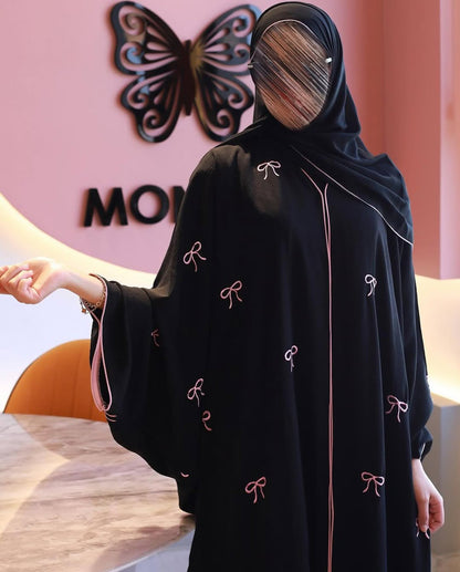 Trending Bow Abaya with Stoller