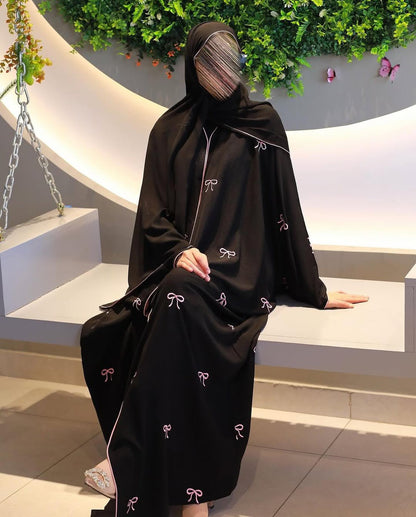 Trending Bow Abaya with Stoller