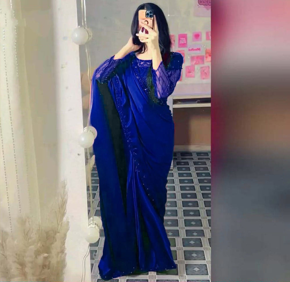 Handwork Embroidered Saree Stitch