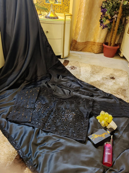 Handwork Embroidered Saree Stitch