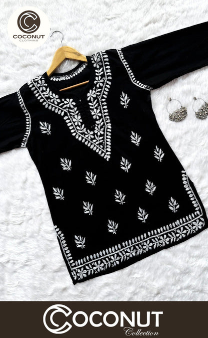 Indian Style Short Embroidered Kurti