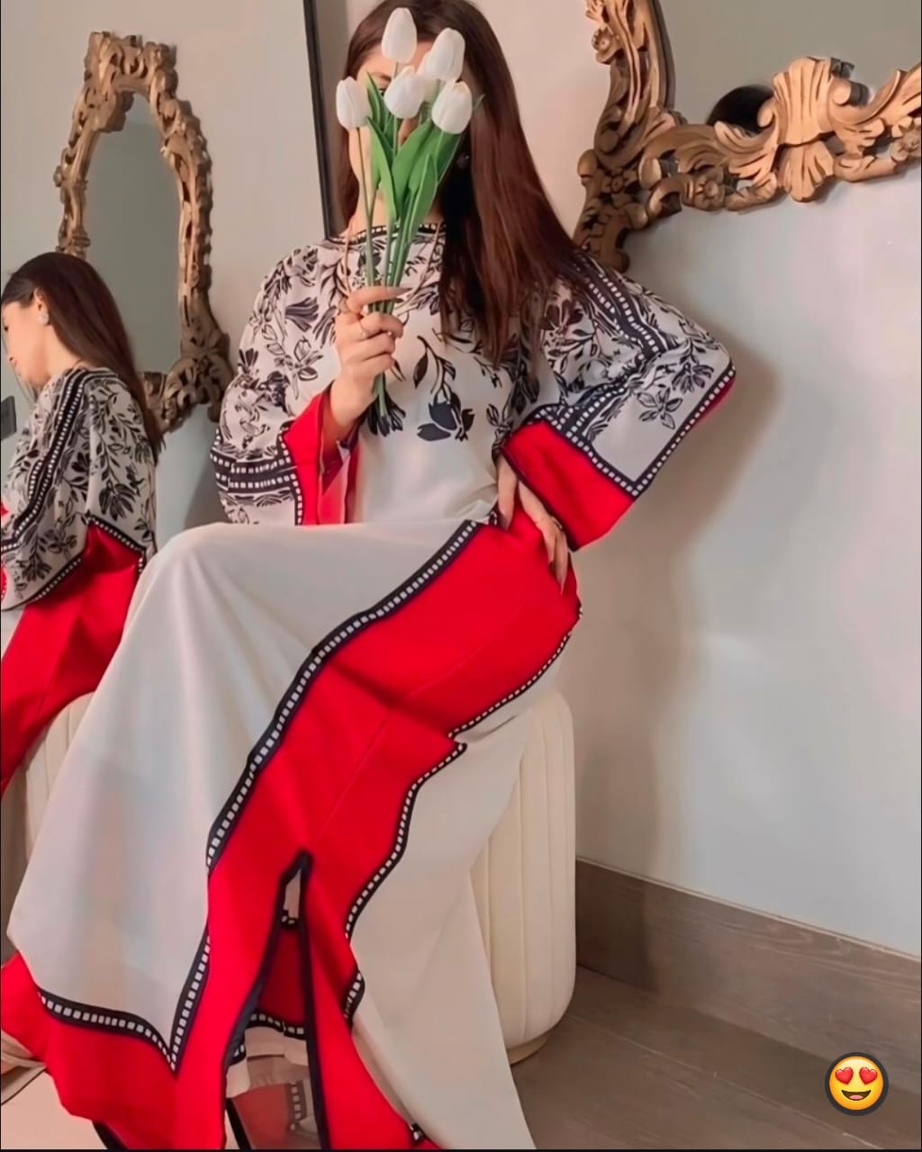 `🌸FUSION VARZAH LONG DIGITAL PRINTED 3PEC🌸`