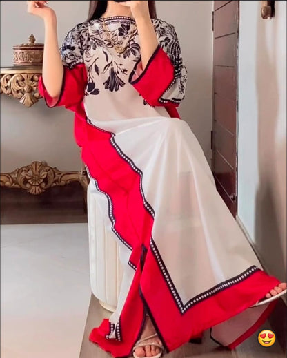 `🌸FUSION VARZAH LONG DIGITAL PRINTED 3PEC🌸`