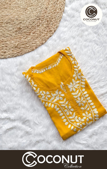 Indian Style Short Embroidered Kurti